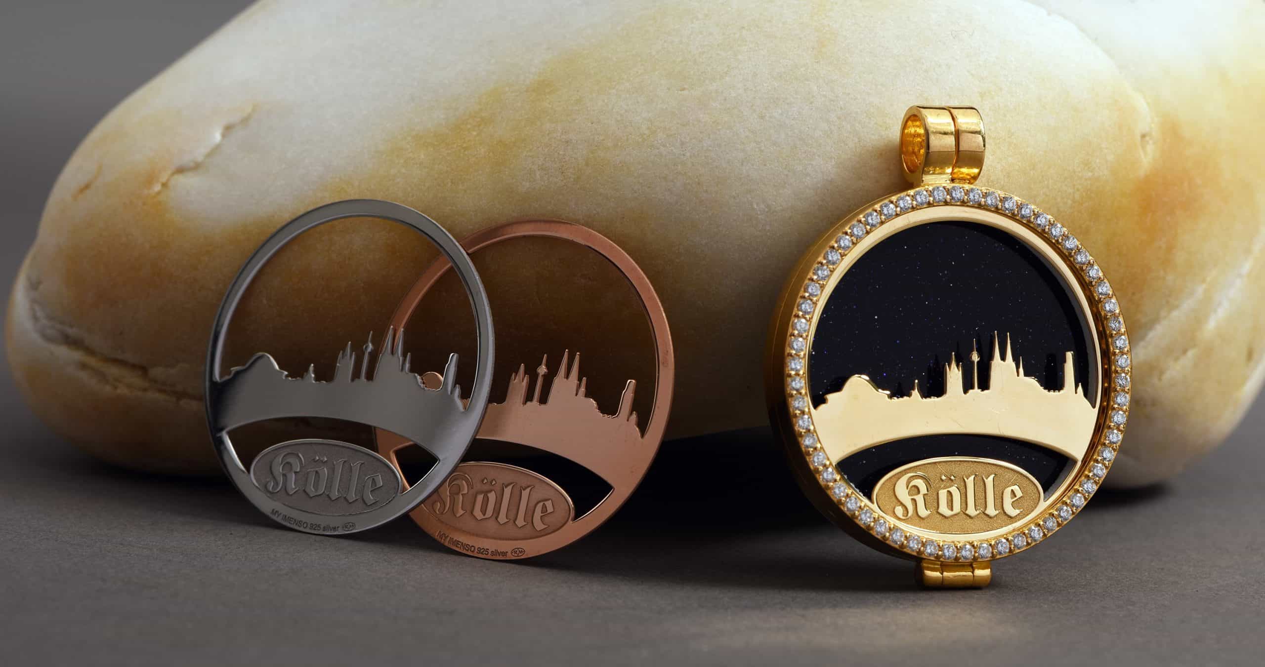 Schmuckscheibe Dom-Schmuck-Skyline My iMenso in 925/ Silber Schmuckscheibe Dom-Schmuck-Skyline My iMenso in 925/ Silber