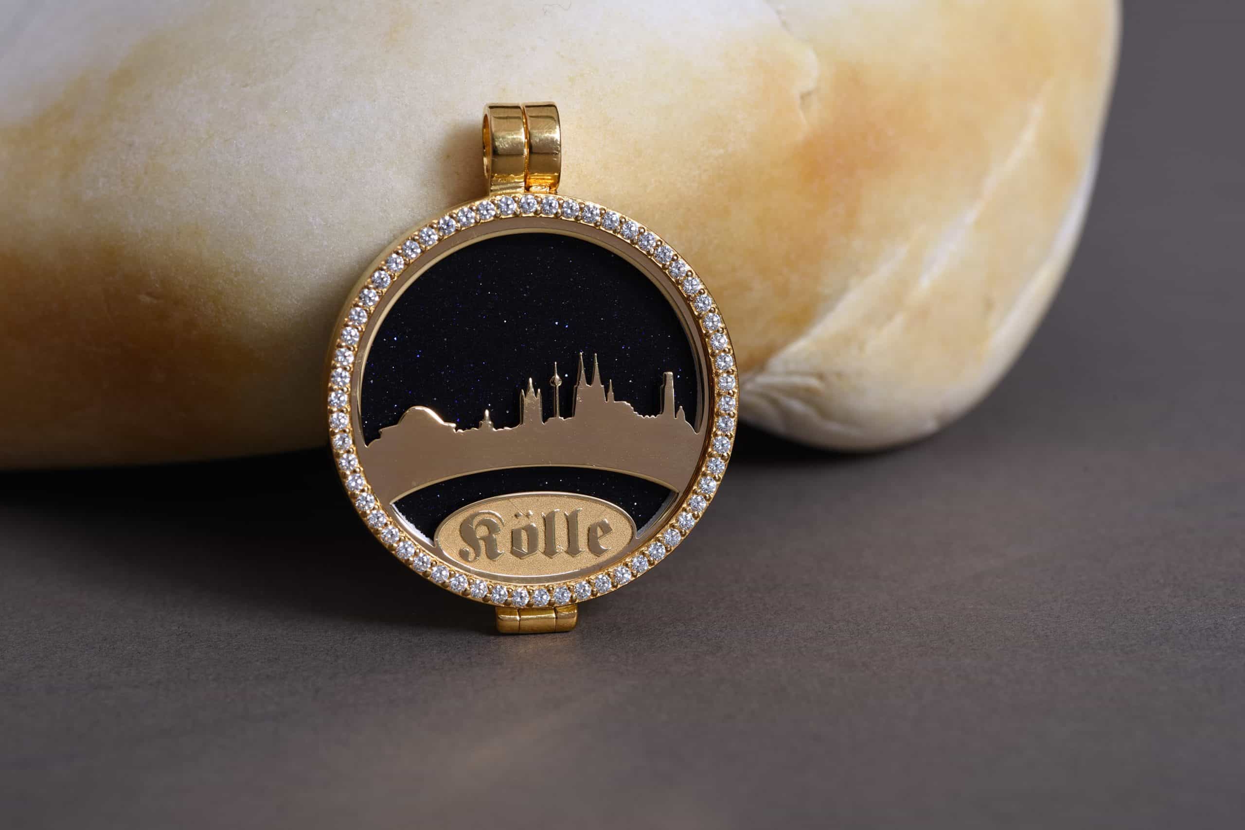 Schmuckscheibe Dom-Schmuck-Skyline My iMenso in 925/ Silber Schmuckscheibe Dom-Schmuck-Skyline My iMenso in 925/ Silber