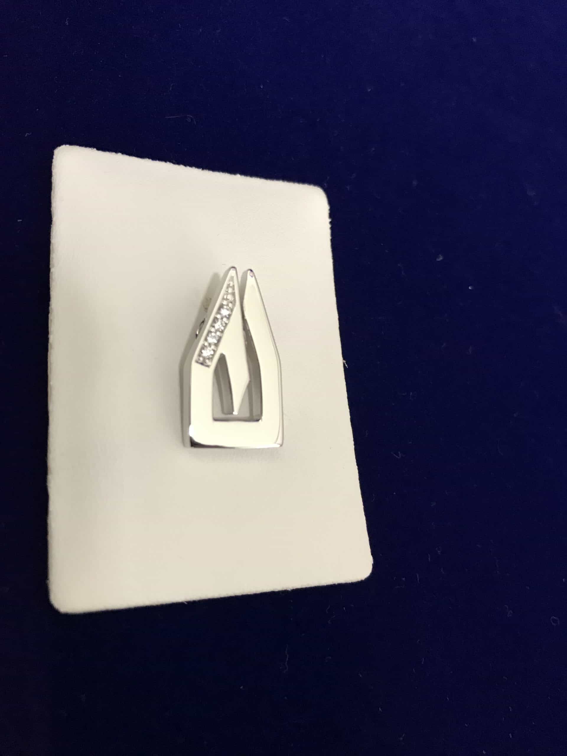 Anhänger DOM 925/ Silber mit Swarovski Kristall