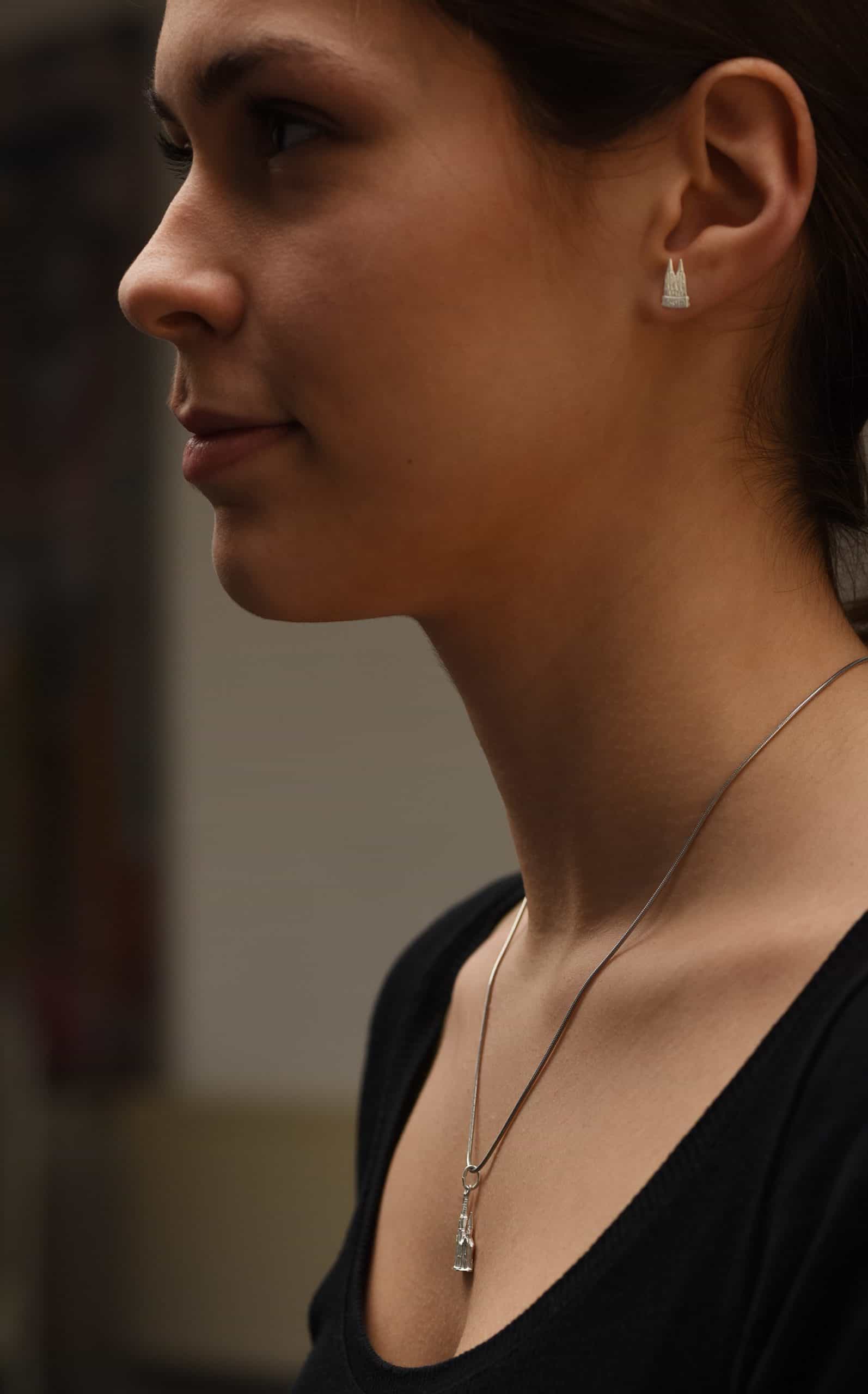 Ohrstecker Dom Schmuck in 925/ Silber Ohrstecker Dom Schmuck in 925/ Silber