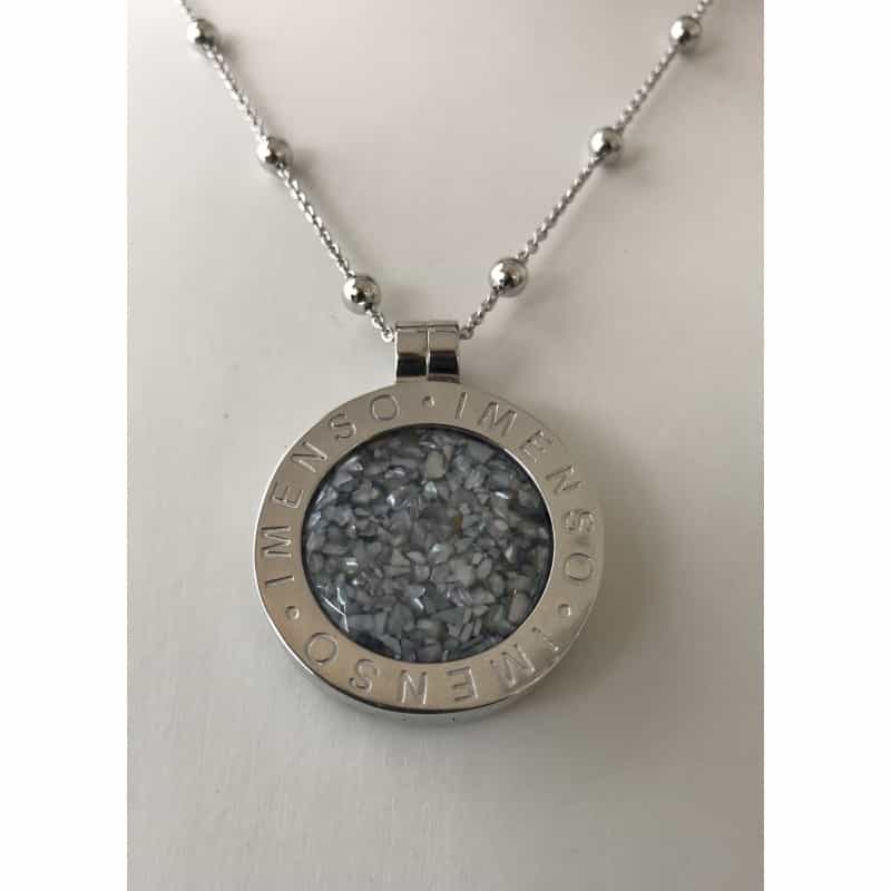 Medaillon Dom-Schmuck Skyline in 925/ Silber mit Swarovski Kristallen