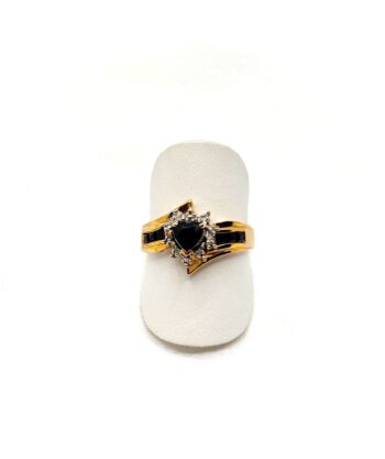 Onyx Herz Baguette