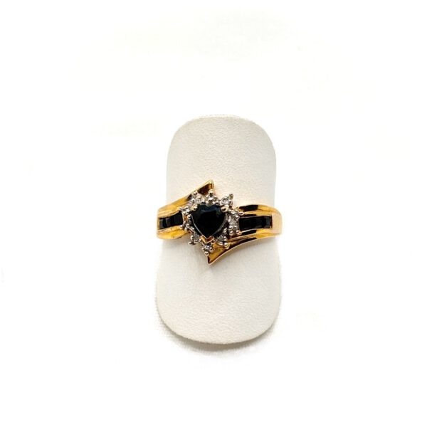 Onyx Herz Baguette