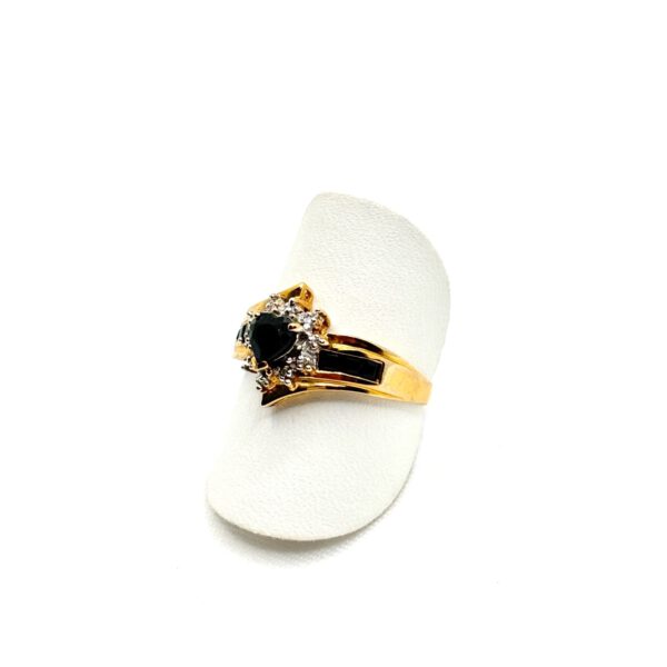 Onyx Herz Baguette