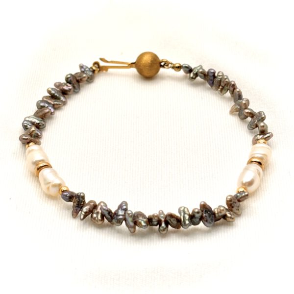 Perlen Armband Kombination mit Gold