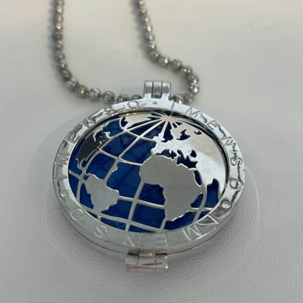 Medaillon My iMenso Weltkugel mit Kette 925er Silber